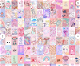 image for link to Pink Anime Collage Prints