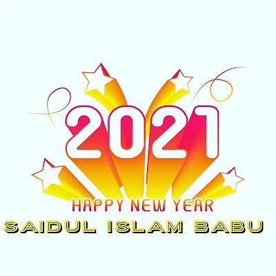 Happy New Year,
Good By 2020,
Welcome 2021,

#Babu