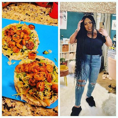 These are delicious spinach artichoke flatbreads with sauteed #superfood veggies and chicken Italian sausage from @hungryroot. They’re so good AND I feel healthier! 😊

I gained over 100 pounds in 2020 due to #depression. Unfortunately, #skingrafts DON’T STRETCH and I am literally uncomfortable in my own skin. 

I’ve already lost around half of what I gained, but I got stuck for awhile, so my nutritionist recommended @hungryroot and I love it so much! Even I can make these meals every night! You see, I love to cook, but can’t stand in place long without having to sit down due to pain. I can make most of these meals in 15-20 minutes (30 minutes max) because the food is well prepped.

It feels good to cook for myself and my husband again.💕

I have no affiliation with @hungryroot, but think they’re a great option even if you’re not trying to lose weight! I still have disabilities and this has returned some of my independence to me! 

This is progress! 🙌🏽

Y’all let me know if you want to come over for dinner! 😂😘

#amazoninfluencer⁣
#beautyinfluencer ⁣
#tonyameisenbach⁣
#burnedbeauty2018⁣
.⁣
.⁣
.⁣
.⁣
#burnsurvivor #fitnessgirl #followme #godisgoodallthetime #healthylifestyle #homecooking #inspirational #makeup #makeupaddict #mealkit #mealprep #motivationalspeaker #quickdinner #realfood #selfconfidence #selflove #thistooshallpass #vegetarian #weightlossjourney #weightlosstransformation #whatveganseat 

For interview or collaboration inquiries contact #PR @full_circle_consulting_group

#management 
@leeanderson_tracy