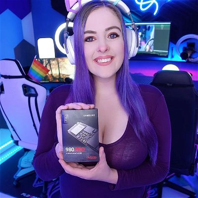LAST DAY TO ENTER THE GIVEAWAY ✨️ 

I'm sponsored by Samsung 🥳  and im giving you guys a chance to win the mighty 2TB Samsung 980 PRO M.2 PCIe 4.0 Gen4 NVMe SSD worth £250.

Head to my bio link or simply go to https://blueandqueenie.com/giveaways to enter.

Upgrade your PC, laptop or PlayStation 5 with the Samsung SSD 980 PRO. Its designed with hardcore gamers, creative professionals, and tech-savvy users allowing you to play more and wait less.

Goodluck everyone!