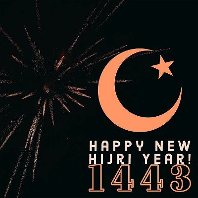 The Hijri New Year will start after sundown this evening (Aug 9th). 
—
What is the Hijri New Year you ask? It’s the day that marks the beginning of the Islamic calendar, which is a lunar calendar. The start of the Hijri calendar dates back to the Prophet Muhammad’s migration (or Hijra) in 622 CE (based on the Gregorian calendar). 
—
So please be sure to wish your friends and loved ones who observe this holiday a “Happy New Hijri Year!”