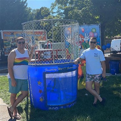 Calling all W&L students! Ever wanted the chance to dunk your favorite staff members? Come see Dani Roberts, Asst. Dir. of Inclusion and Engagement, and Jake Reeves, Asst. Dir. for LGBTQ+ Support, at the Community Carnival! 

#wlulex #whywlu #wlu #lgbtq #lgbt #gay #pride #lesbian #queer #bisexual #transgender #trans #lgbtqia #lgbtpride #nonbinary #bi #pansexual #genderfluid #asexual #lgbtcommunity #lgbtqcommunity #queerpeopleofcolor #qpoc #queertranspersonofcolor #qtpoc