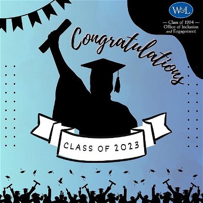 Another year, another class of seniors that we will celebrate today and sorely miss tomorrow. Congratulations to the W&L undergraduate Class of 2023! And special shout-out to two of our amazing workstudies, Silvana and Catherine, crossing the stage today!

#wlulex #whywlu #wlu