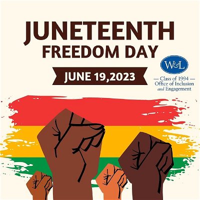 A day of recognition, restoration and celebration. Happy Juneteenth!