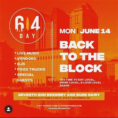 Today At 3pm I will be DJing at @seventh_son_brewing for @614daycbus !! I’m super excited! There are tons of other amazing dj’s and musicians so come thru!