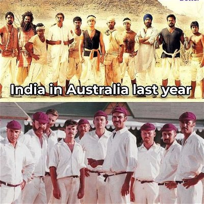 Ashes summed up in a meme.

#cricket #ashes #cricketmemes #cricketmeme #memes #indiancricketmeme #cricket #cricketfantasy #fantasycricket #fantasygames #fantasygame #meme #lagaan #indiancricket #englishcricket #funnymemes #funny