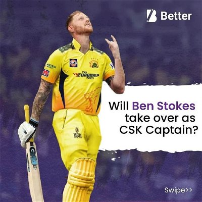 Chennai Super Kings signed England Test Skipper Ben Stokes for a whopping ₹16.25 Crores in the mini-auction. MS Dhoni is likely to be playing his last IPL in 2023 and CSK would be looking to find a successor. Ravindra Jadeja handed back the captaincy to Dhoni mid-way through IPL 2022. Will Ben Stokes be a good choice to take over CSK captaincy?

Kya hai apki raay? 
Hamare story poll pe batain 
Aur paise kamain !!

#IPL #IPL2023 #CSK #MSDhoni #BenStokes #RavindraJadeja #RuturajGaikwad  #dhoni #rcb #viratkohli #rohitsharma #chennaisuperkings #bcci #thalapathy #whistlepodu #cskfans #dhonism #yellove