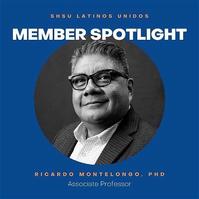 ✨MEMBER SPOTLIGHT✨
Dr. Ricardo Montelongo (@rmontelo0102) 
Associate Professor of Educational Leadership (@shsuhied) 
College of Education (@shsucollegeofed)

Latinos Unidos ERG member and founder Dr. Ricardo Montelongo invited Latina undergraduate student leader, Ranchel Alvarado (@chely_genius), to his HEDL 7377 Leadership of Higher Education Institutions doctoral seminar to share and discuss her TEDxSHSU talk from Spring 2022. In the talk, Ranchel tells her story of biculturalism and the Mexican American experience. She also answered questions from doctoral students regarding her SHSU experience. Dr. Ric met Ranchel at her TED Talk and promised her an opportunity to share her work in his classes. 

Link to Ranchel’s TEDxSHSU talk, Not Mexican or American Enough: Bicultural Identity Struggles in bio!