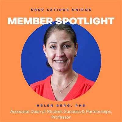 ✨MEMBER SPOTLIGHT✨
Dr. Helen Berg (@heberg21)
Associate Dean of Student Success & Partnerships, Professor
College of Education (@shsucollegeofed)

Dr. Helen Berg was honored with the ADoT Excellence in Action: Diversity, Equity, Inclusion and Social Justice Award! This award recognizes education leaders who have demonstrate diversity, equity, and inclusion through direct action, who promote a positive culture for all learners, and who share their expertise and knowledge in this area with others to support growth.

Goodwin, S. (2022, September). People of COE. COE N³.