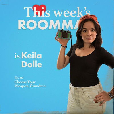 Our roommate is @keiladolle — comedian and host of the Crying Behind Sunglasses podcast. 

Listen as we dive into grandma weapons, de-stigmatizing mental health, and PHOBIAS!

#roommatelovers #comedypodcast