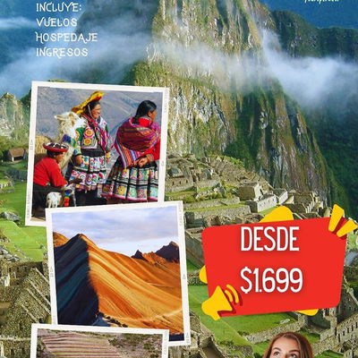 🇨🇷✈️Oportunidad 🇵🇪✈️ salida grupal del 11-18 diciembre , Cusco -Lima , reserve con $ 400 🤞🥳😜