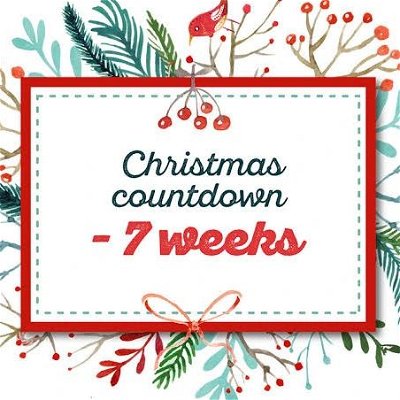 7 WEEKS LEFT BEFORE CHRISTMAS ❗🎄 

Now is the time to get that personalised Christmas gifts ordered❣️

From personalised Christmas balls to funky festive shirts

WE'VE GOT YOU COVERED 

HO HO HO LET'S GO❗🎄