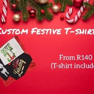 Nothing screams Christmas more than family Christmas T-shirts 🎄❗

From R140 p/shirt
