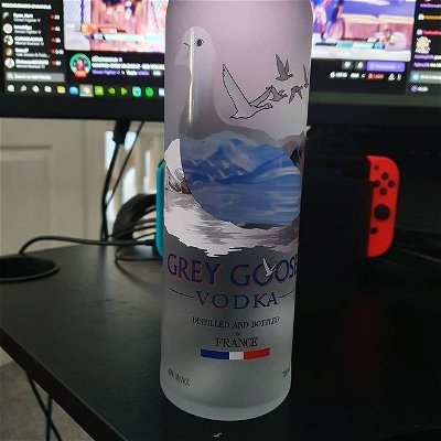 Birthday present from the parents 🙂 #Grey #Goose #GreyGoose #Vodka #Birthday #Present