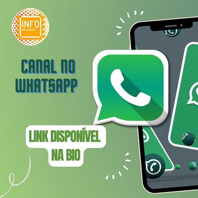 Estamos com um canal no WhatsApp! Agora ficou ainda mais fácil acompanhar novidades e também você irá encontrar por lá: Dicas de produtos e promoções relacionadas ao mundo tech. Espero por você fazendo parte da nossa comunidade INFOAplicados, agora no WhatsApp!!!✅

LINK NA BIO