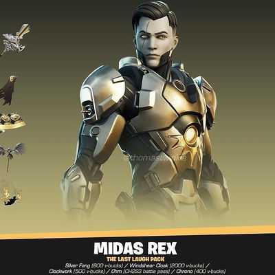 Good set up fortnite midas Rex