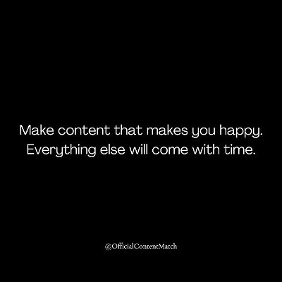 Content should be coming from a place of love and joy.
#smallcontentcreator #smalltwitchstreamer #tipsforyoutubers #contentmatch #smallcreators
#web3