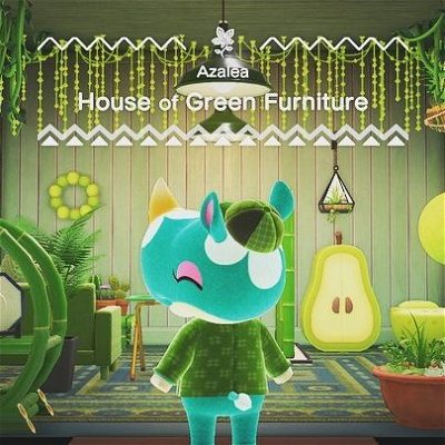My favorite house in Animal Crossing 💚 #acnh #acnhdesigns