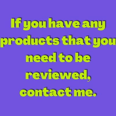 Contact me if you need any products reviewed. #reviews #products #reviewsbymolybdy