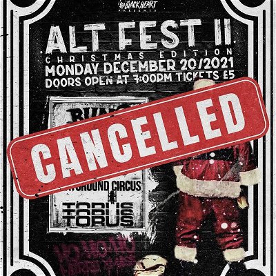 Due to the ever changing nature of the global situation we, together with our brothers from Run Zeus Run, have decided not to preform tonight and cancel the show. 
 It is absolutely frustrating for us to be letting down our fans like this, though this is the right thing to do to make sure none of our team members or fans will risk getting sick.
 Refunds will be available through your ticket provider and we will make every effort to return at some point next year.

Peace and love
John & El