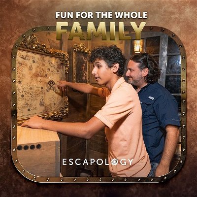 ☑️ Quality time with family
☑️ 60 minutes of fast-paced fun
☑️ One-of-a-kind shared memories
❓ A successful escape
At Escapology, we bring plenty of fun for the whole family. ⚙️Bringing your A-game, though? 🏆That’s up to you! Link in bio to find out if your family has what it takes.