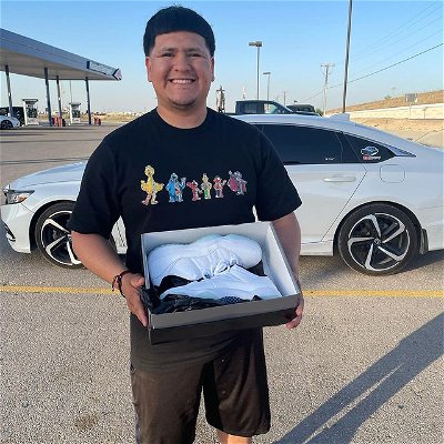 AN XREYKICKS SATISFIED CUSTOMER. COME SHOP WITH US