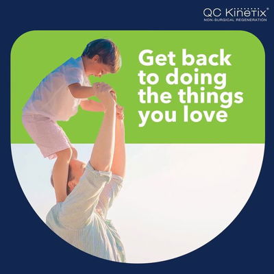 A healthy shoulder is the most mobile and flexible joint in our bodies. We take for granted the many vital functions it performs for nearly all activities. That’s what makes shoulder pain so devastating. 

Our team at QC Kinetix wants to help you eliminate shoulder pain that is preventing you from your normal everyday activities.

Learn more about shoulder treatment methods at QC Kinetix! Link in bio 👩‍⚕️