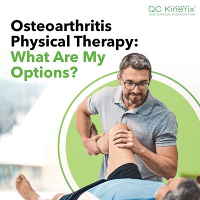 According to the CDC, Osteoarthritis (OA) is the most common form of arthritis. Your provider may refer to it as degenerative joint disease, but it’s essentially “wear and tear” in the joints that leads to pain, soreness, and stiffness.

Learn more about Osteoarthritis Physical Therapy and what your options are in our blog! Link in bio 🩺