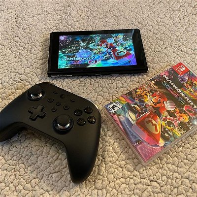 Absolutely loving this controller gifted to me by @zhenfeng202212 🥰 it’s super lightweight and easy to hold!
P.s. do you have a pro controller?
🤍
🤍
🤍 #nintendo #nintendoswitch #procontroller #console #consolegamer #gamer #girlgamer #gamergirl #instagamer #smallcreator #smallgamer #cozygamer #cozygames #etsyseller #indiegamer #controllers #mariokart #mariokart8 #switch