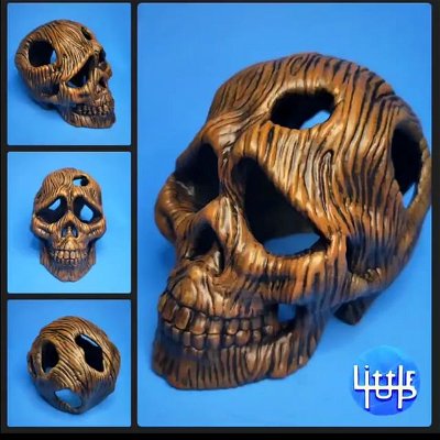 Here's my newest 3D print design. Skull mushroom planter ,free download only @cults3d link in my bio. #3dprintingcommunity #3dprintedtoy #skullart #skull #3dart #blender #3Dprinting #shareyour3dprints #gardendesign #gardening #garden #3dprintingideas #art #diy #mushroomart