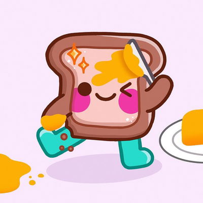 Toast and butter, name a better duo (you can't) 👀🍞🧈

#kawaiiart #butteredtoast #toast #cutecharacter #foodillustration