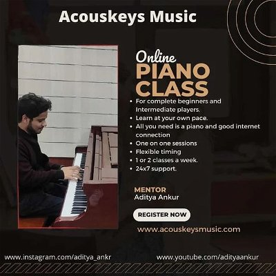 Want to learn keyboard or piano?

Start your journey with me.

DM me for more details.

#piano #theory #musician #learnkeyboard #learnpiano #musician #producer #bollywood #bollywoodcover #acousticcovers #pianocover #romantic #learnkeyboard #learnpiano #pianobasics #aditya_ankr
