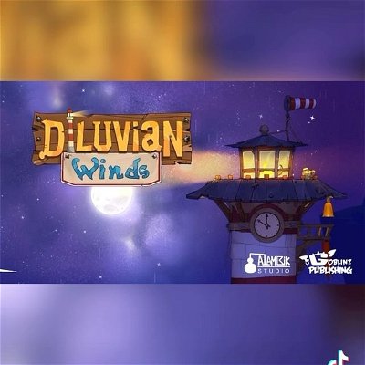 Diluvian Winds is a relaxing management game set in a small hamlet at the foot of a lighthouse. Welcome weary travelers and work together to expand your hamlet on land, under the sea, or among the clouds.