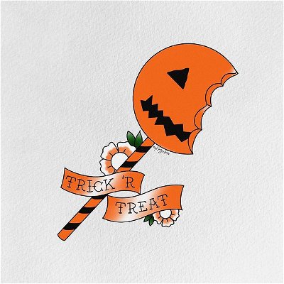 For this piece, I was inspired by the Trick r’ Treat movie since Halloween is soon! I’m pretty excited. I put my Halloween decorations up around my house a few weeks ago! Anyways, I hope you enjoy!

#illustration #illustrator  #artist #art #flashtattoo #tattoo #flashtattoo
#flashsheet #procreate #tattooideas #procreateart #inktober #halloween #halloweentattoo #trickrtreat #trickortreat
