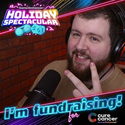 Excited to announce I am working with @gameon_cancer again as part of their Holiday Spectacular through the month of November! 

Hosting weekly streams with party games, hot sauce gauntlets and other wacky incentives all in the name of kicking cancers ass

#Stream #Charity #fcancer #twitchanz #charitystream