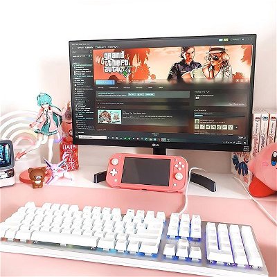 Happy Easter! 🐣🐰🌸 
Anyone have that one game that you always go back to? For me it's definitely GTA 5, it's my go to when I don't know what else to play 🎮 also finally got myself a new mouse pad after I found this beautiful pink one on Amazon, it's made my desk even better 💓 
-
-
-
-
-
-
-
-
-
-
-
Tags:
#games #game #gamer#gaming #gamersunite #gamersofinstagram #gamingcommunity #kawaii #razergaming #gta #hatsunemiku #nintendo #nintendoswitchgames #nintendoswitch #keyboard #mouse #mousepad #mousemat #switch #pcgaming #pcsetup #cute