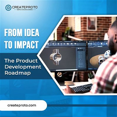 Looking to turn your innovative product idea into reality? 🚀 

Createproto Rapid System Limited is your ultimate destination for all your product development needs! From product idea generation and market research to manufacturing and distribution, we help you to bring your concepts to life with our 6-step product development process. 📦🔬

Our roadmap is your guide, helping you navigate each crucial step. 🗺️
Don’t wait! Call our experts +86 180-2532-9092 or visit our website to learn more about our services.

#productdevelopment #Innovation #productdesign #prototype #manufacturing #productlaunch #createproto