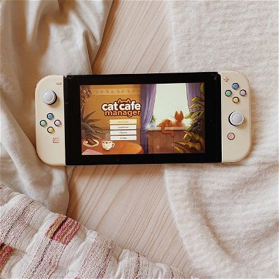 🐈‍⬛cat cafe!!
✿
While I often reach for games full of narrative, sometimes I just want to cozy up in bed and run a little cafe, okay?! Cat Cafe Manager is honestly just the perfect balance of #cozygame and challenging. I love hoping on when I’m watching tv or when I only have a short break and playing a day or two 🥰
✿
I hope you all are having a nice summer! Make sure to go out in the sun today🤍 #catcafemanager is such a lovely game! Have you ever played?
✿
🤠hiya partners:
@everyday.di 
@timid0turtle 
@kaitlynsgaming