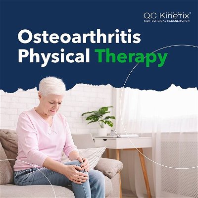 Does osteoarthritis affect your ability to live a good quality of life due to you struggling to perform daily activities?

There are a variety of treatment options for osteoarthritis but one of the best proactive measures you can take is osteoarthritis physical therapy.

Read our blog to learn more! Link in bio.

#QCKinetix #EmmittSmith #regenerativemedicine #tissueengineering #healthcare #health #science #medicine #aging #wellness #neuroscience #nanotechnology #sciencenews #regenerative #paralysis #medicalresearch #chronicpain #stemcelltreatment #kneepain #backpain #osteoarthritis #arthritis #jointpain #pain #health #knee #running #rehab #painrelief #exercise