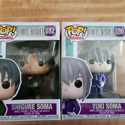 Say hello to Yuki and Shigure Soma!

Bought these at @ata.online.store

#funko #funkopop #funkopops #fruitsbasket