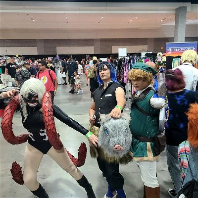 So we went to #comiccon and met some amazing cosplayers