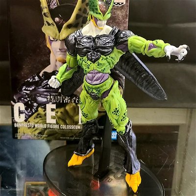 Salutations from Cell

The Dragon Ball Z Cell Ver. A World Figure Colosseum Vol. 4 Statue is a product of the Dragon Ball Z anime! This 8-inch-tall figurine is made of PVC and ABS.

Bought this villain at All Things Anime 

#cell #db #dbz #dragonballz #dragonball #dragonballgt #dragonballsuper #dragonballlegends #animecollection #animefigure #anime