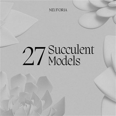 What’s up Blender bois! I just listed a new pack of models made with my Succulent Generator for all you 3D artists that aren’t using Cinema 4D! Comes with 27 models and 27 jpeg previews! Get it now at neuforiadesign.com :] Link in bio!

#3DArt #3DArtist #3DModel #Blender #blender3d