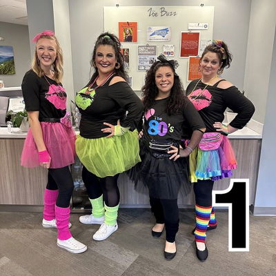 HAPPY HALLOWEEN FROM THE ZÖE TEAM!🎃

We need your votes! Comment with a number below on the team you think has the best costume! The winner will receive the Zöe Cup!🏆

#AshevilleNC #AshevilleDentist #ZöeDental #zoeteam #HappyHalloween #costume #winner #teams #80s #Disco #Minions #101Dalmations