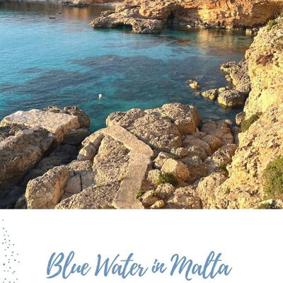 The gorgeous blue of Malta 🌊 We’ve had way too many days below 0 degrees Fahrenheit lately, and it’s been making miss summer a whole lot
