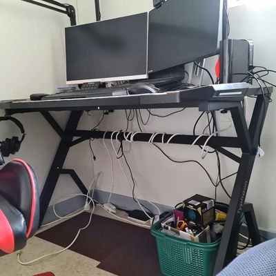 Top tier cable management here 👌