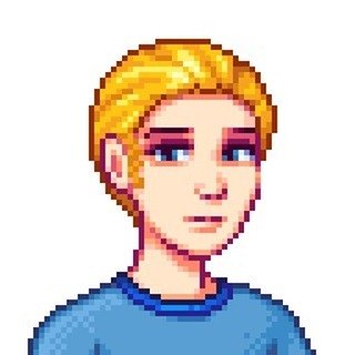 Here's a character I made in the Stardew Valley Character Creator.
https://jazzybee.itch.io/sdvcharactercreator

Poltergeister did the art, Jazzybee did the code.

#StardewValley #charactercreation #jazzybee #poltergeister