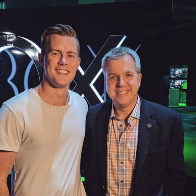 It was an absolute pleasure to interview @majornelson for @xboxanz! Such a genuine man who is passionate about his work. Keep your eyes peeled for the interview! #XboxE3 #E32019