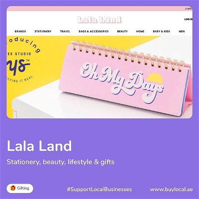 This festive season, all you need for your secret Santa adventure is @shoplala_land ✨🎁 

Choose from an aesthetic range of gifts and lifestyle products. We’re talking…

👝Tote bags with relatable quotes
🤓 Stationary to get in the zone 
🧔 Beard survival kits for Men 

+ They feature products from global brands like; Ted Baker, Ban.do, Ridley's games & more 🤩

Check their site out at www.buylocal.ae under the 'Gifting' & 'Lifestyle' categories.⁣⁣⁣⁣⁣⁣⁣⁣⁣⁣
⁣⁣⁣⁣⁣⁣⁣⁣⁣
❓ ❓ ❓⁣⁣⁣⁣⁣⁣⁣⁣⁣⁣
⁣⁣⁣⁣⁣⁣⁣⁣⁣⁣
What is @buylocal.ae?⁣⁣⁣⁣⁣⁣⁣⁣⁣⁣⁣
⁣⁣⁣⁣⁣⁣⁣⁣⁣⁣
Buylocal.ae is an online directory of local eCommerce sites in the UAE; a convenient place to explore local brands in one place 🙌⁣⁣⁣.⁣⁣⁣⁣
⁣⁣