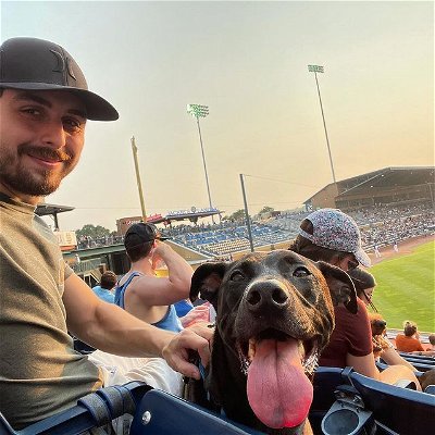 Took a break from stream today & brought my boy to a game ⚾️ 
•
•
•
•
#baseball #doggo #doge #dog #puppy #pupper #munifier #twitch #streamer #stream #irl #irlstreamer #irlstream #loki #twitchstream #twitchstreamer #tarkov #eft #escapefromtarkov #dayoff